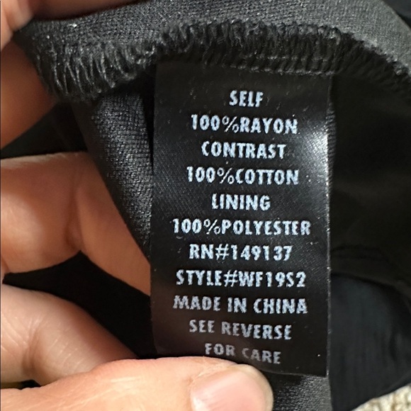 Shyanne Black High low Hippie Boho skirt size M - Picture 7 of 7